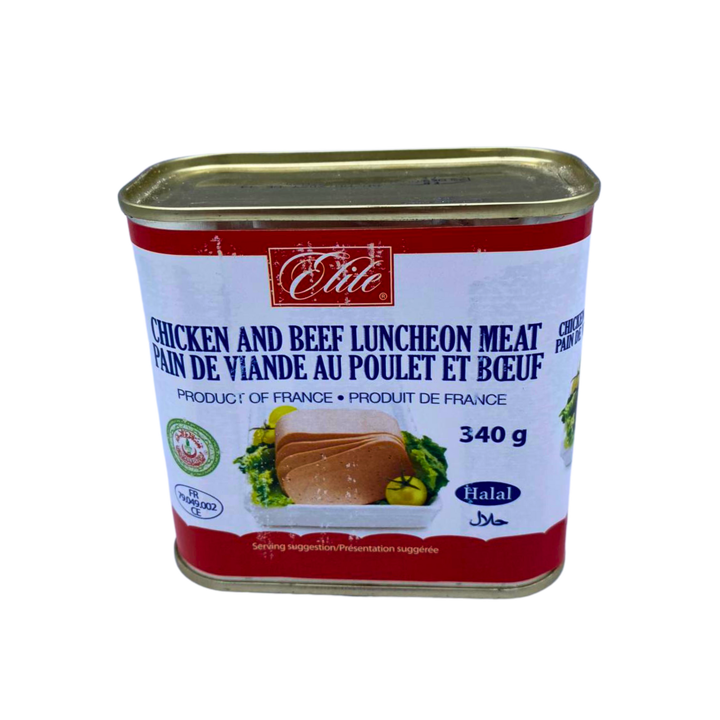 Elite Chicken and Beef Luncheon Meat 340g