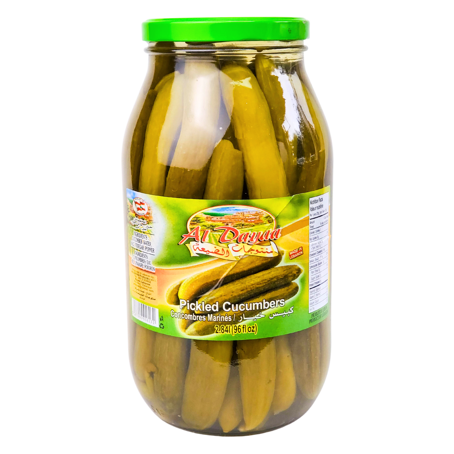 Al Dayaa Pickled Cucumber 3L