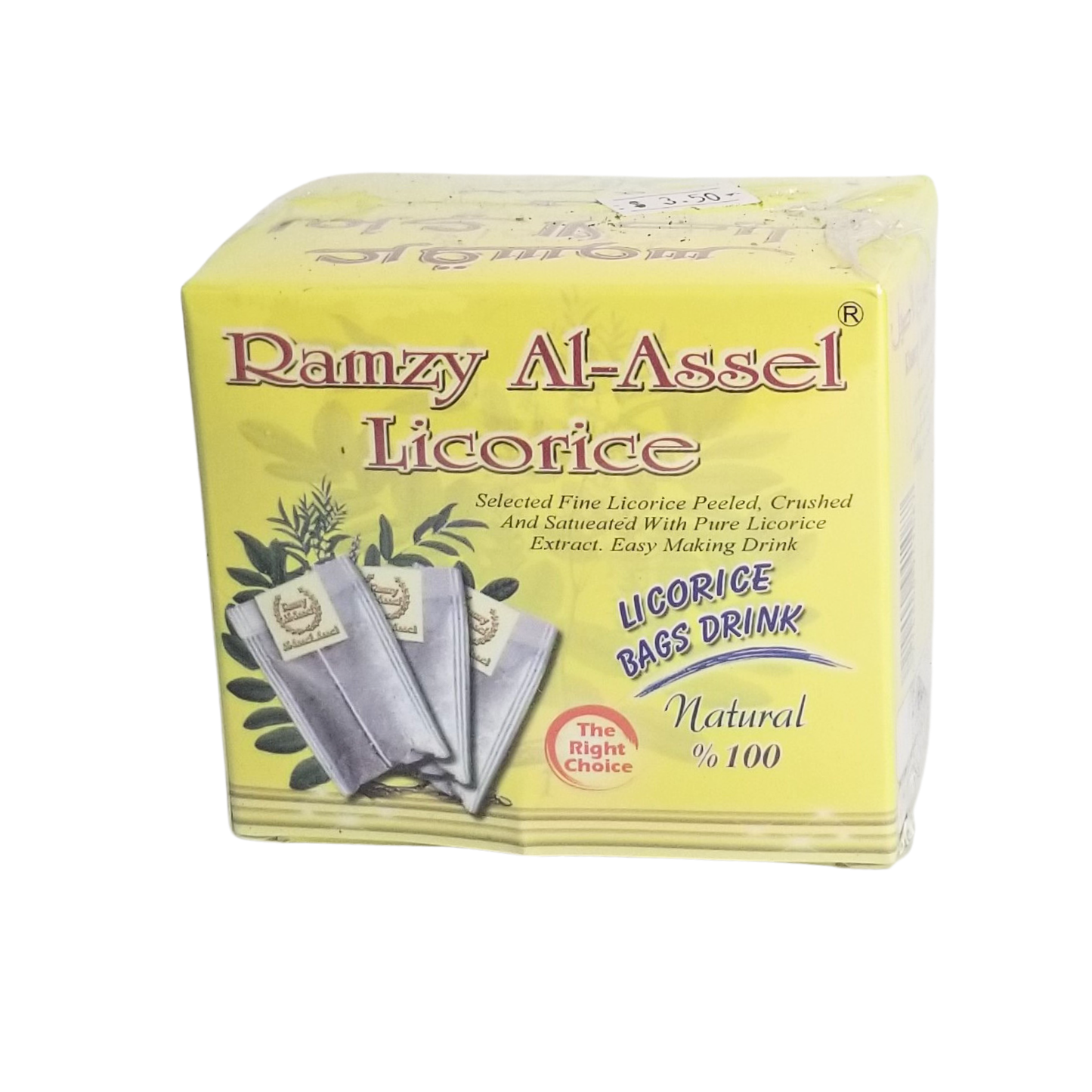 Ramzy Al-Assel Licorice Bags 60g