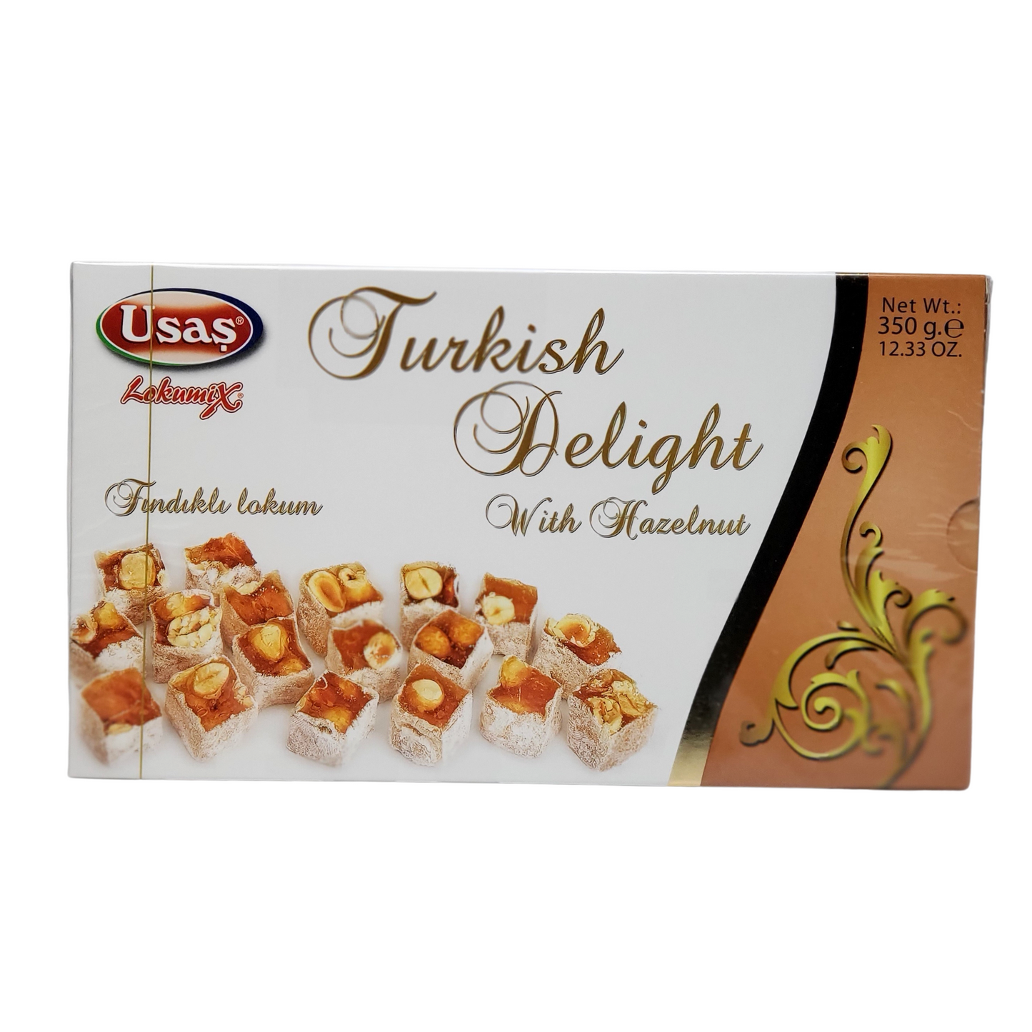 Usas Turkish Delight with Hazelnut 350g