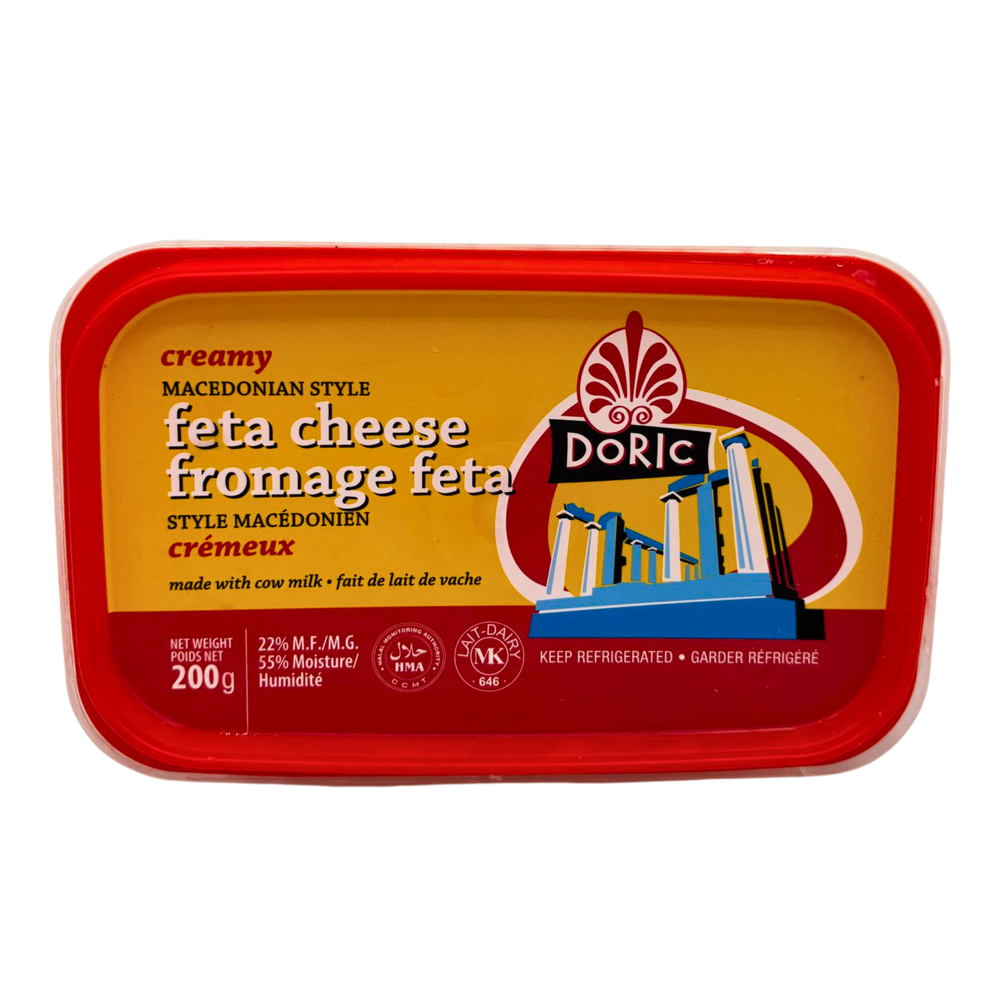 Doric Macedonian Style Feta Cheese 200g