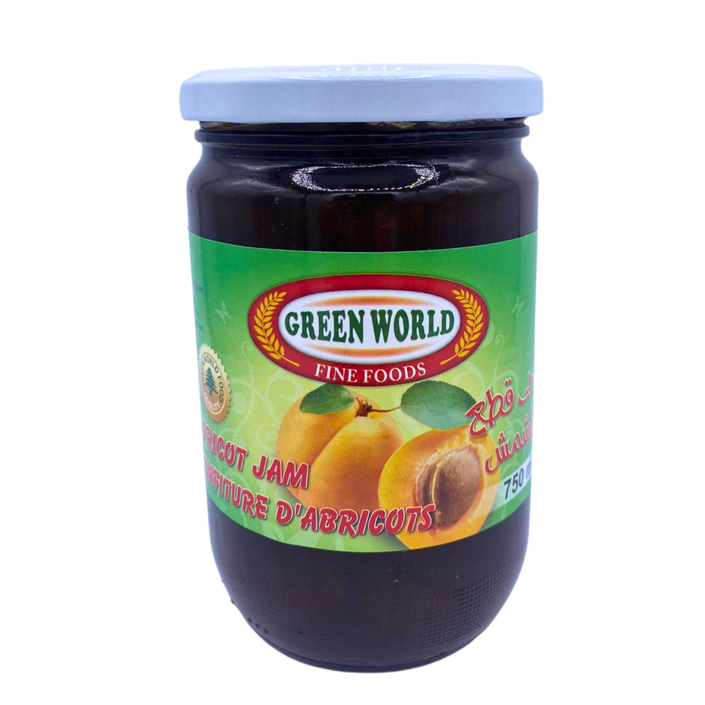 Greenworld Apricot Jam 750ml