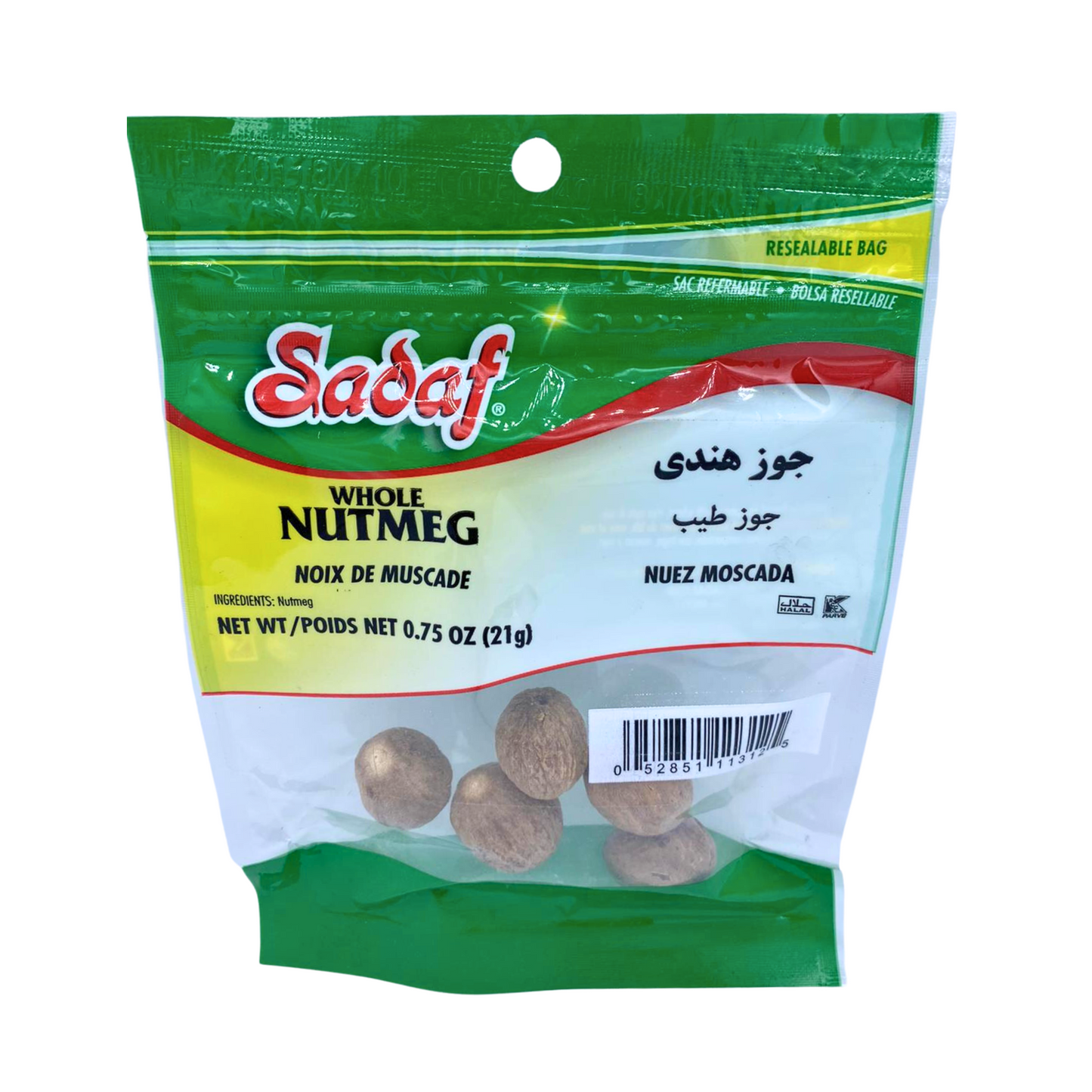 Sadaf Whole Nutmeg 21g