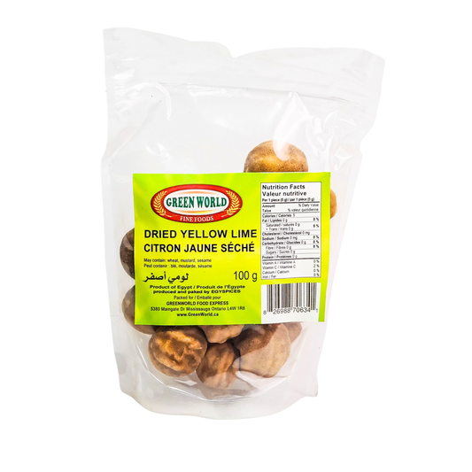 Greenworld Dried Yellow Liime 100g