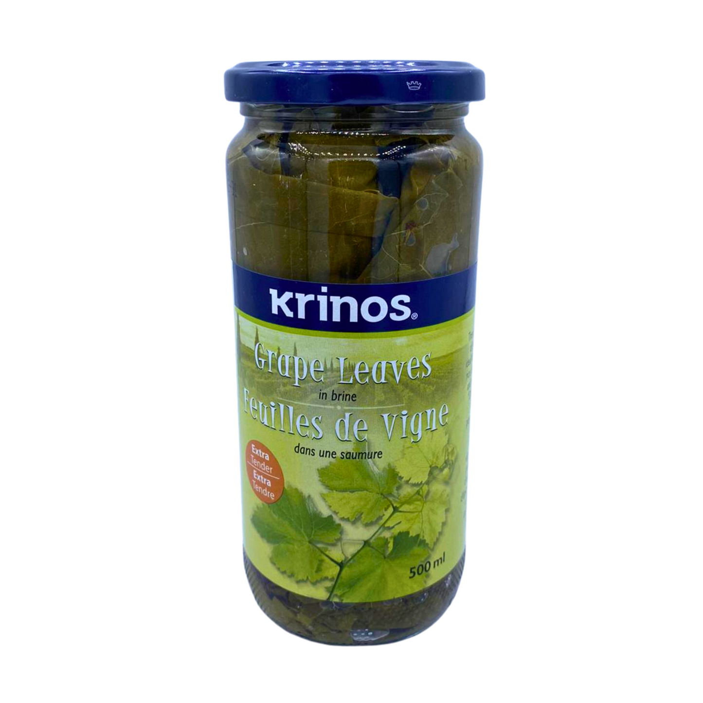 Krinos Grape Leaves in Brine 500ml