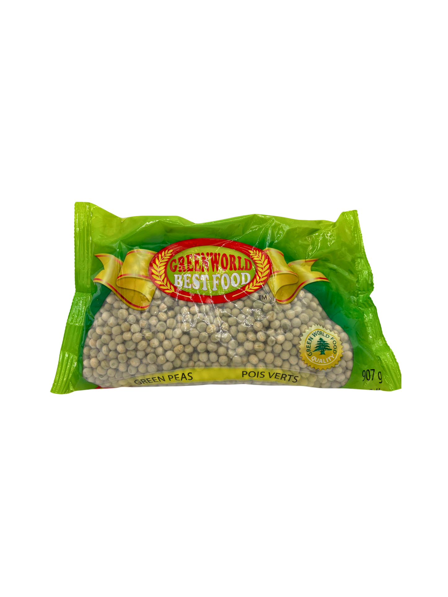 Greenworld Dried Green Peas 907g
