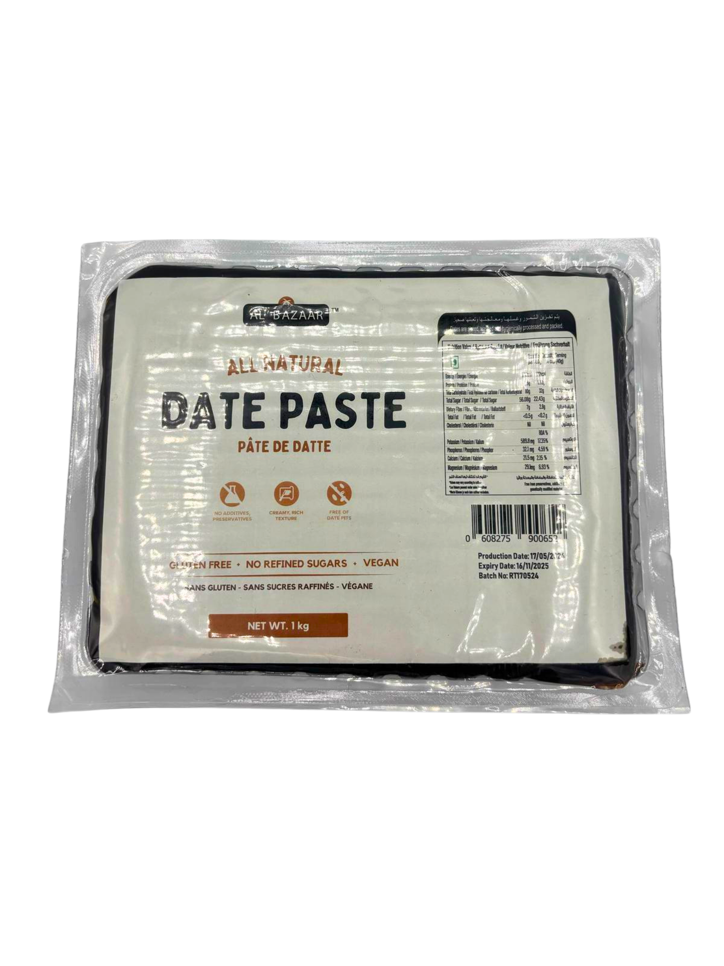 Bazaar Date Paste 1kg