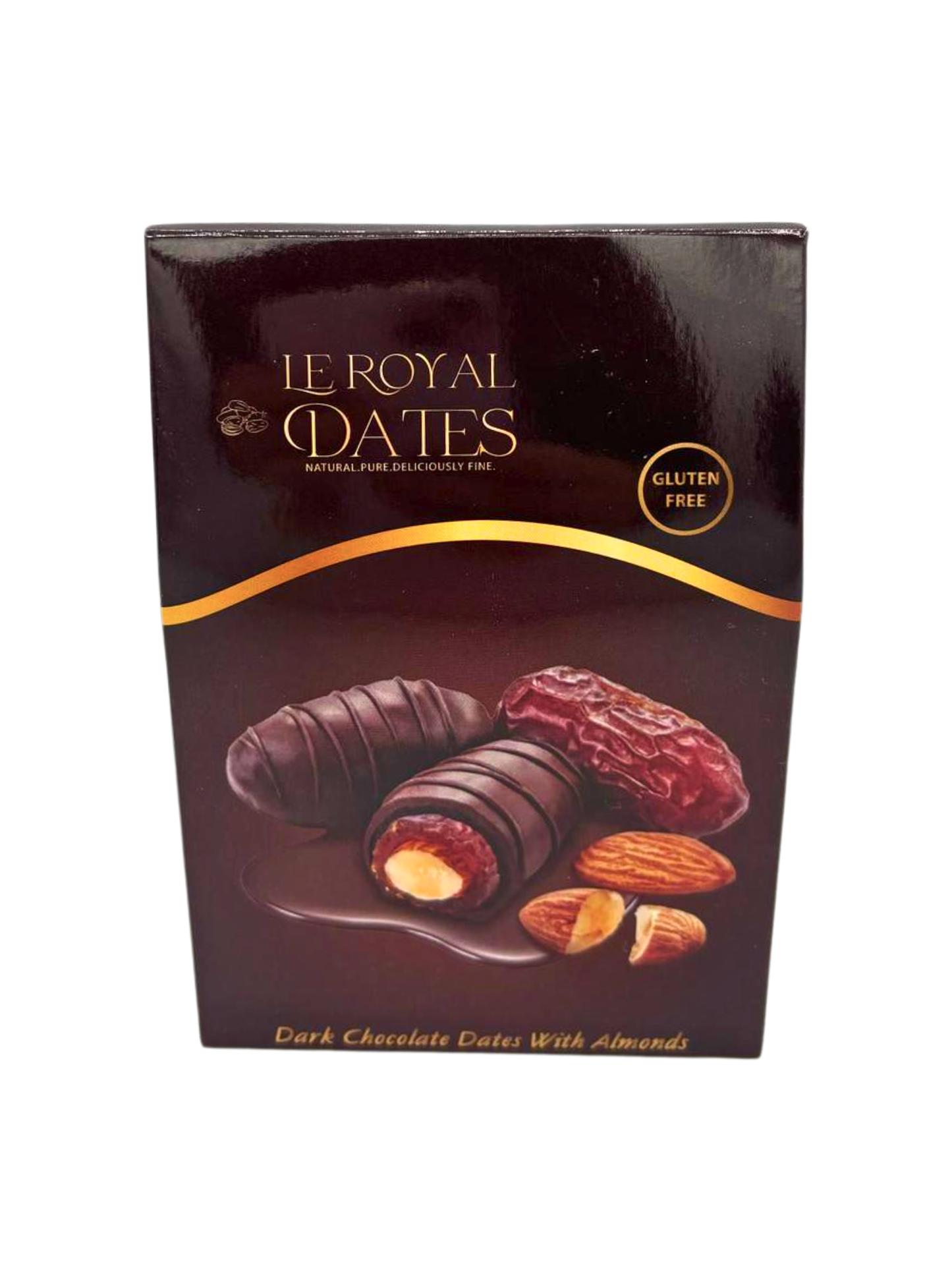 Le Royal Dates With Dark Chocolate And Almonds 550g