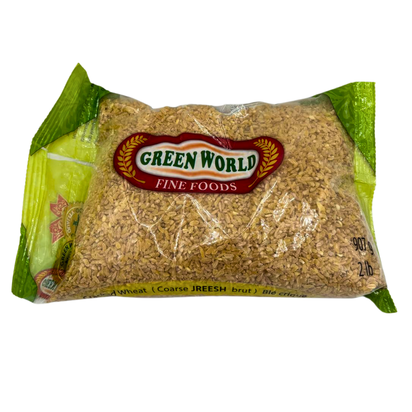 GreenWorld Cracked Wheat (Coarse Jreesh Brut) 907g
