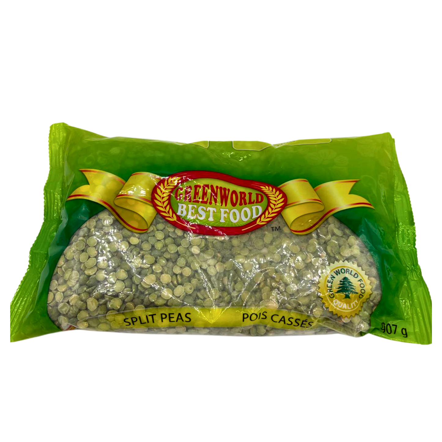 GreenWorld Dried Split Peas 907g