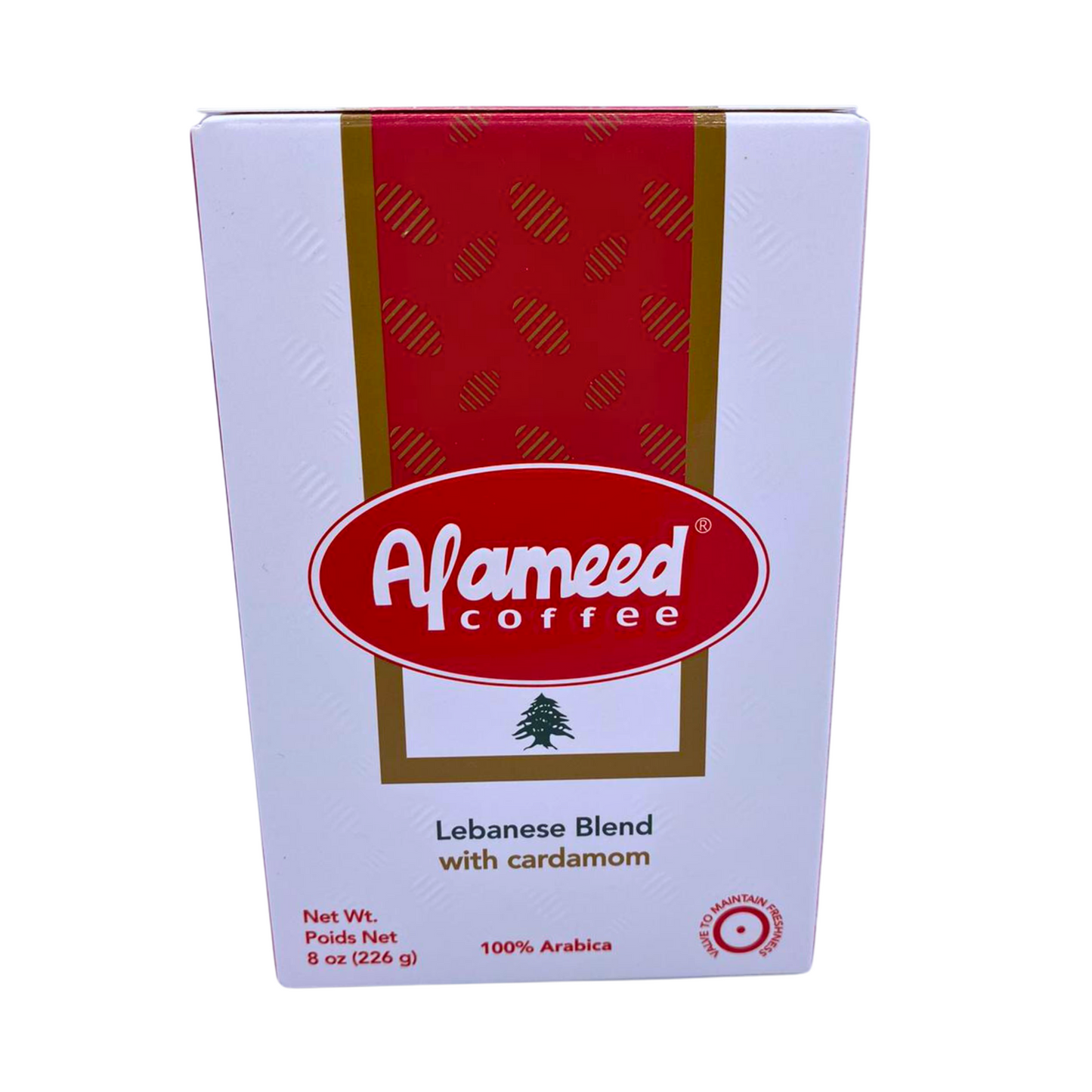 Alameed Coffee Lebanese Blend With Cardamom 226g