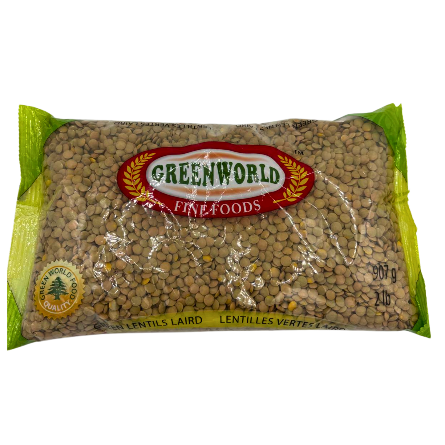 Greenworld Green Lentils Laird 907g
