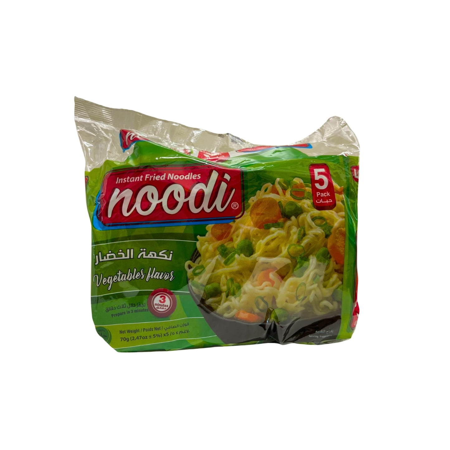 Noodi Instant Fried Noodles 5 Pcs