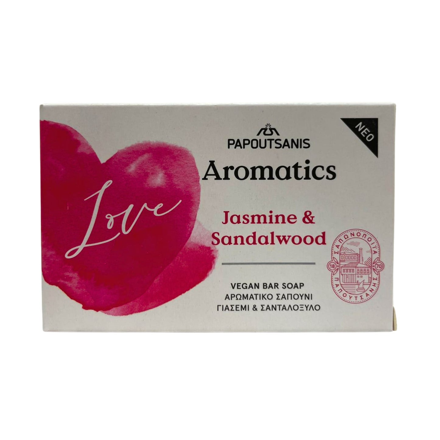 Papoutsanis 125g Jasmine & Sandalwood Soap