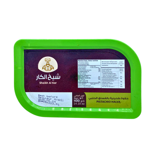Shaikh Al Kar Pistachio Halva 400g