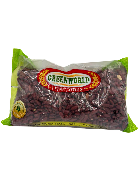 Greenworld Dark Red Kidney Beans 2lbs 907g