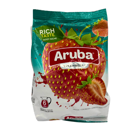 Aruba Strawberry Drink Mix 750g