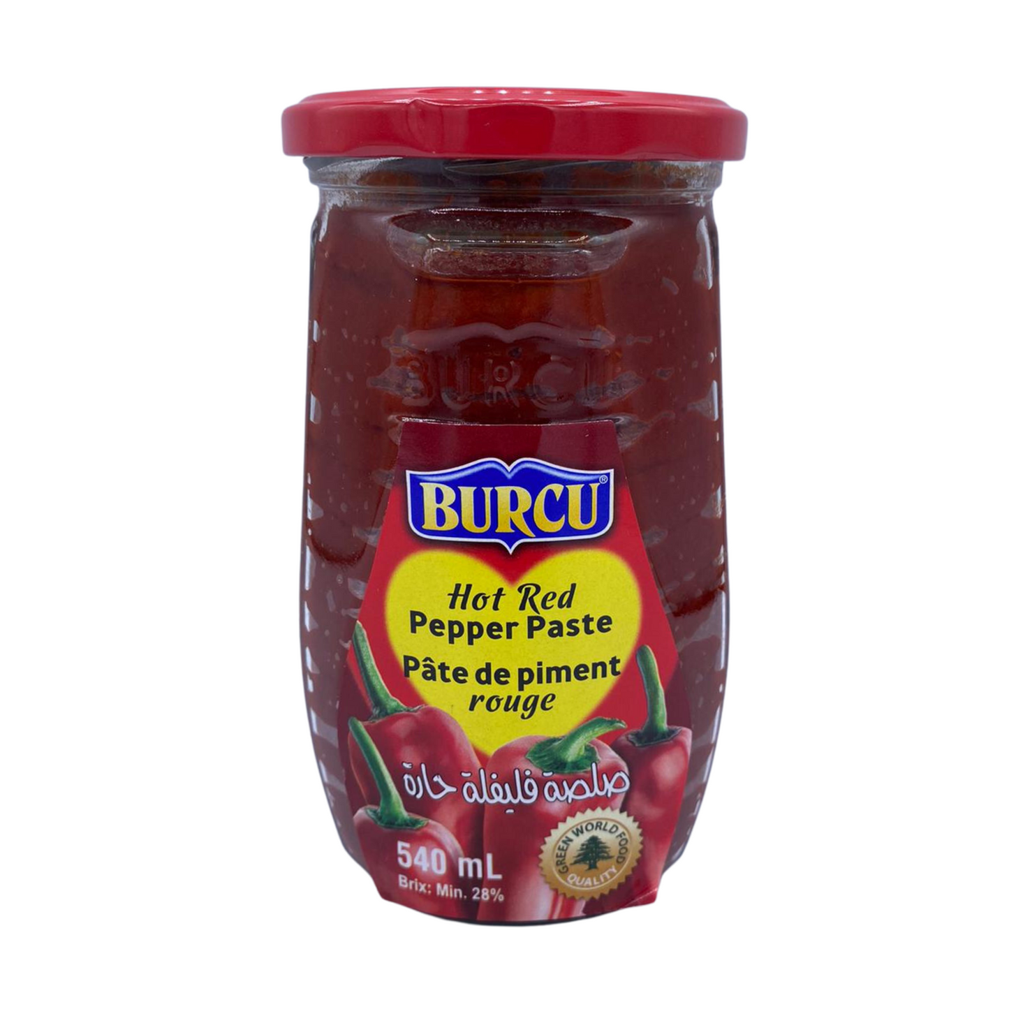 Burcu Hot Red Pepper Paste 540ml