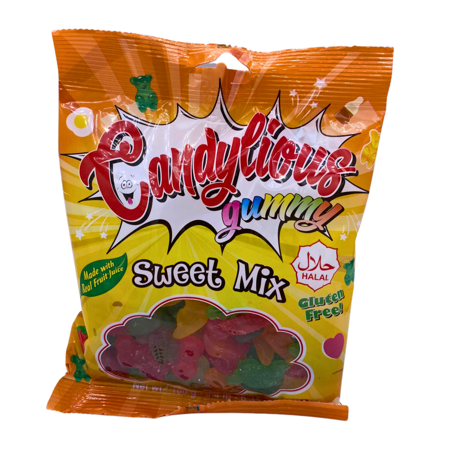Candylicous Gummy Sweet Mix 180g