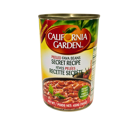 California Garden Peeled Fava Beans Secret Recipe 450g