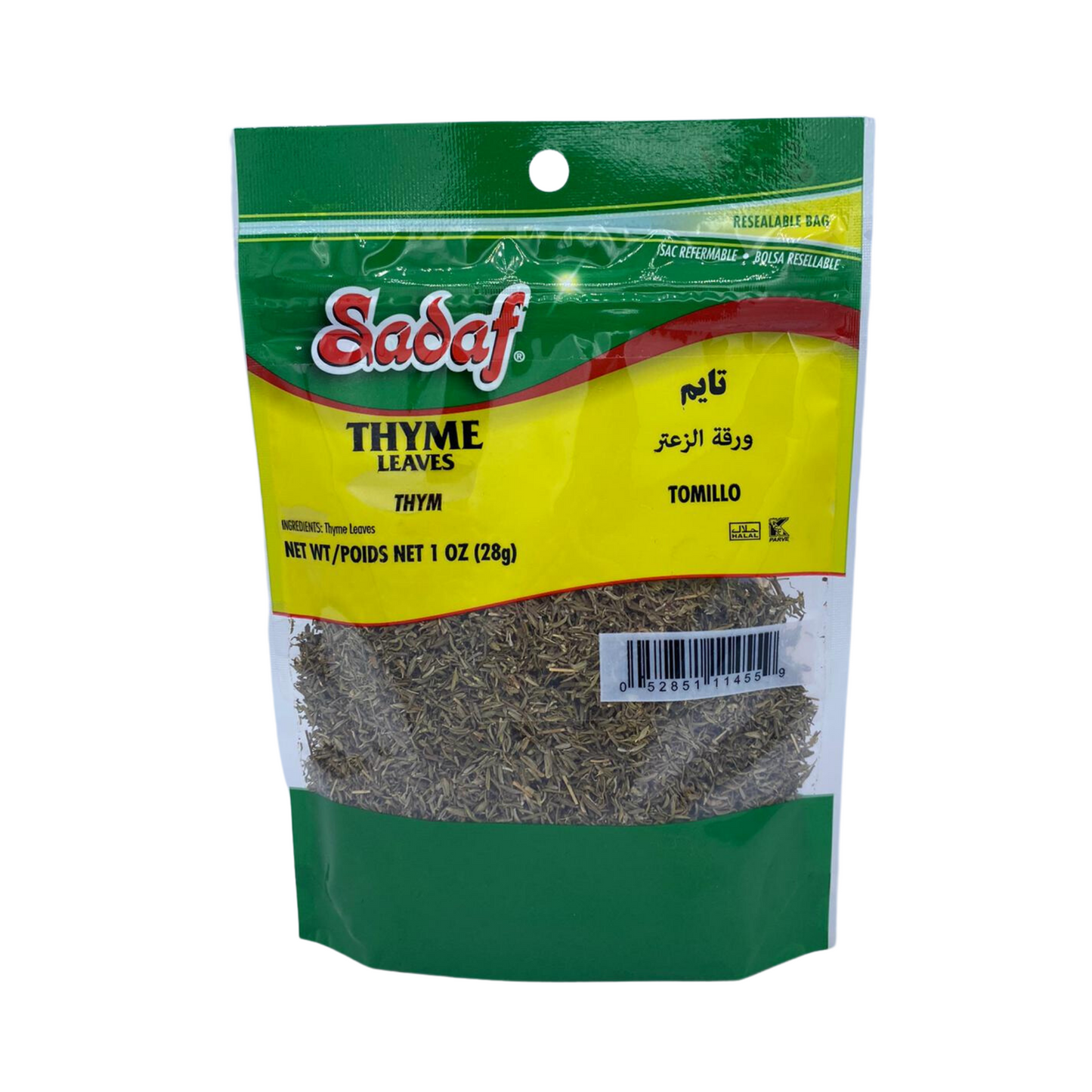 Sadaf Thyme Leaves - Tomillo 28g