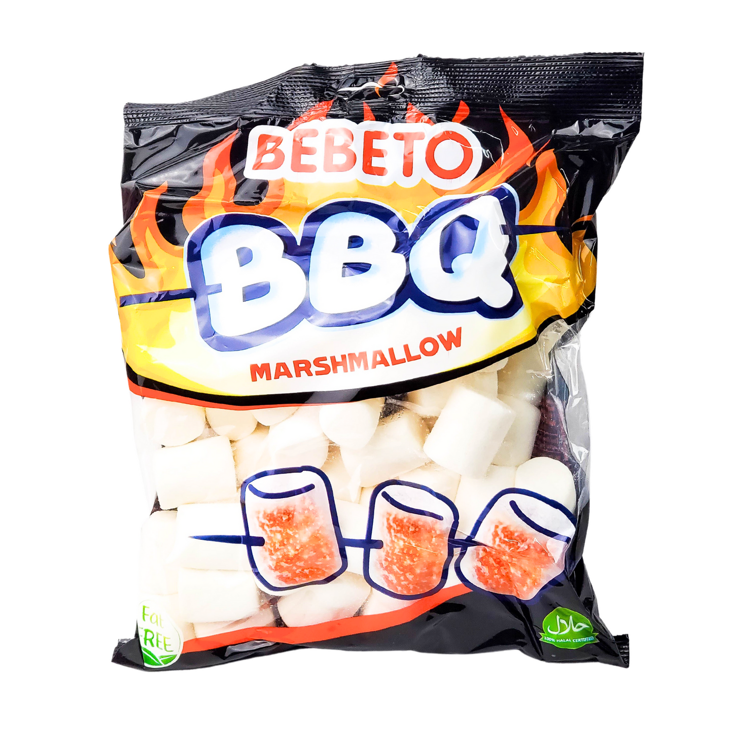 Bebeto Rainbow Twist Marshmallow 275g