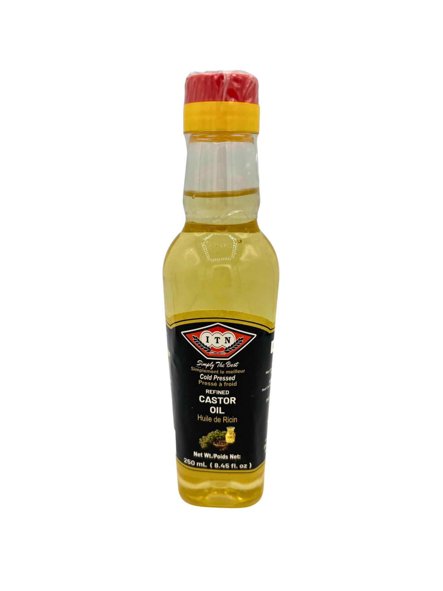 ITN Castor Oil Cold Pressed 250ml