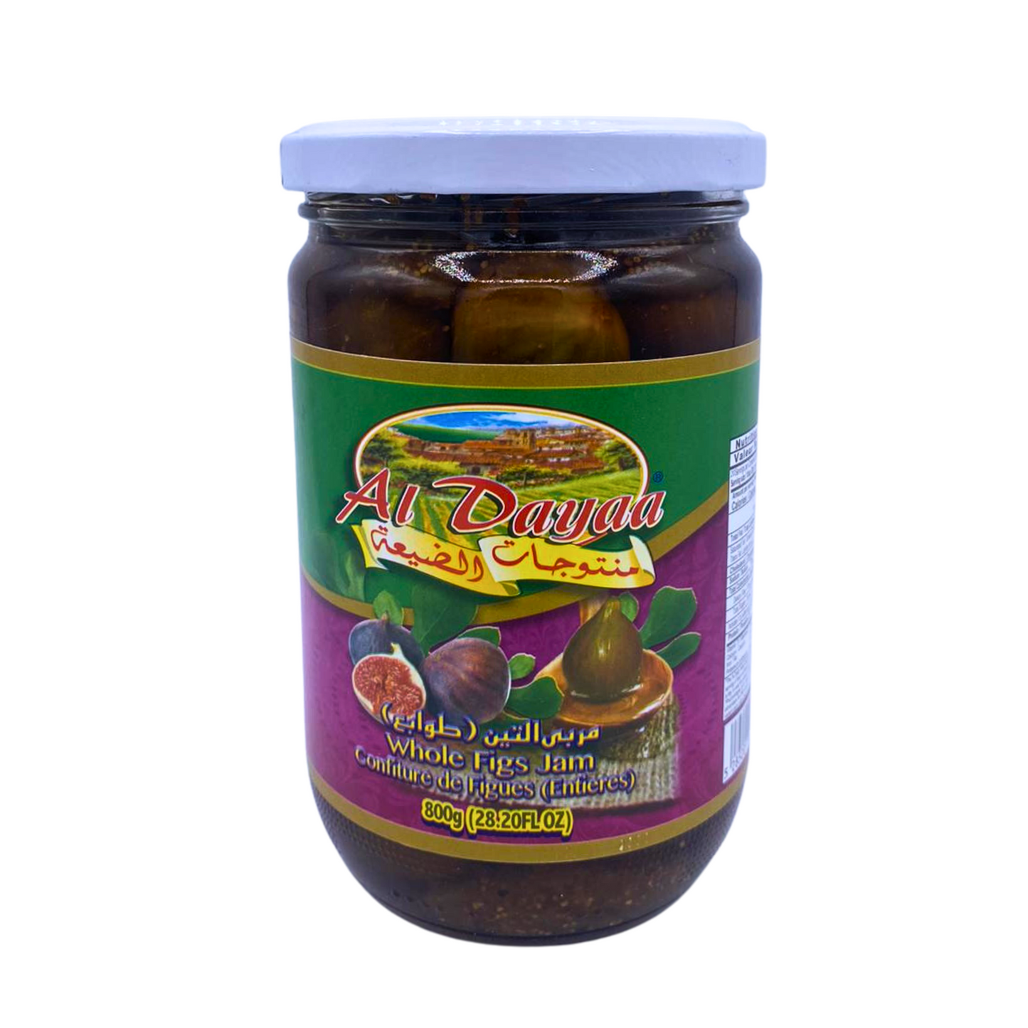 Al Dayaa Whole Figs Jam 800g