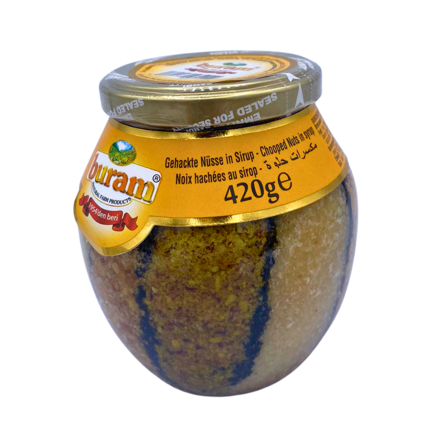 Buram Honey With Chopped Nuts 420g