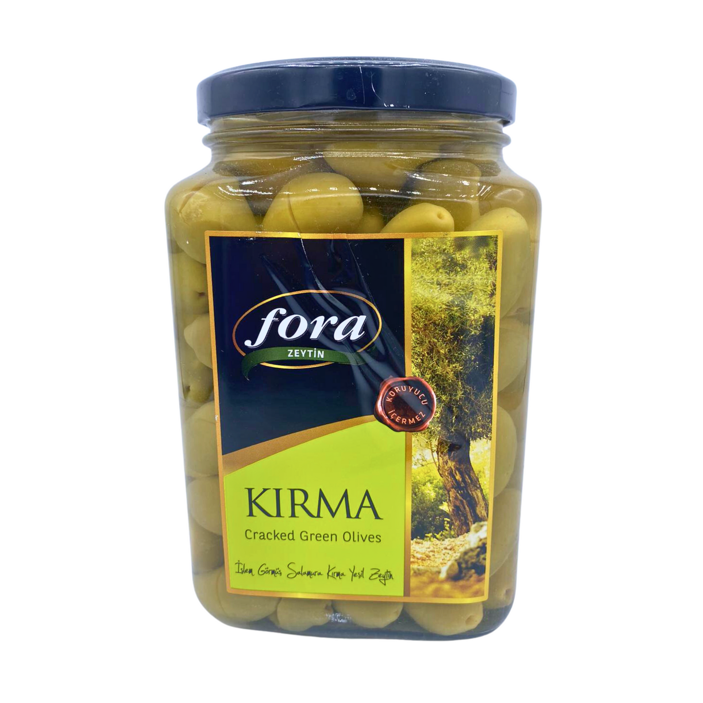 Fora Zeytin Kirma Cracked Green Olives 1,53kg