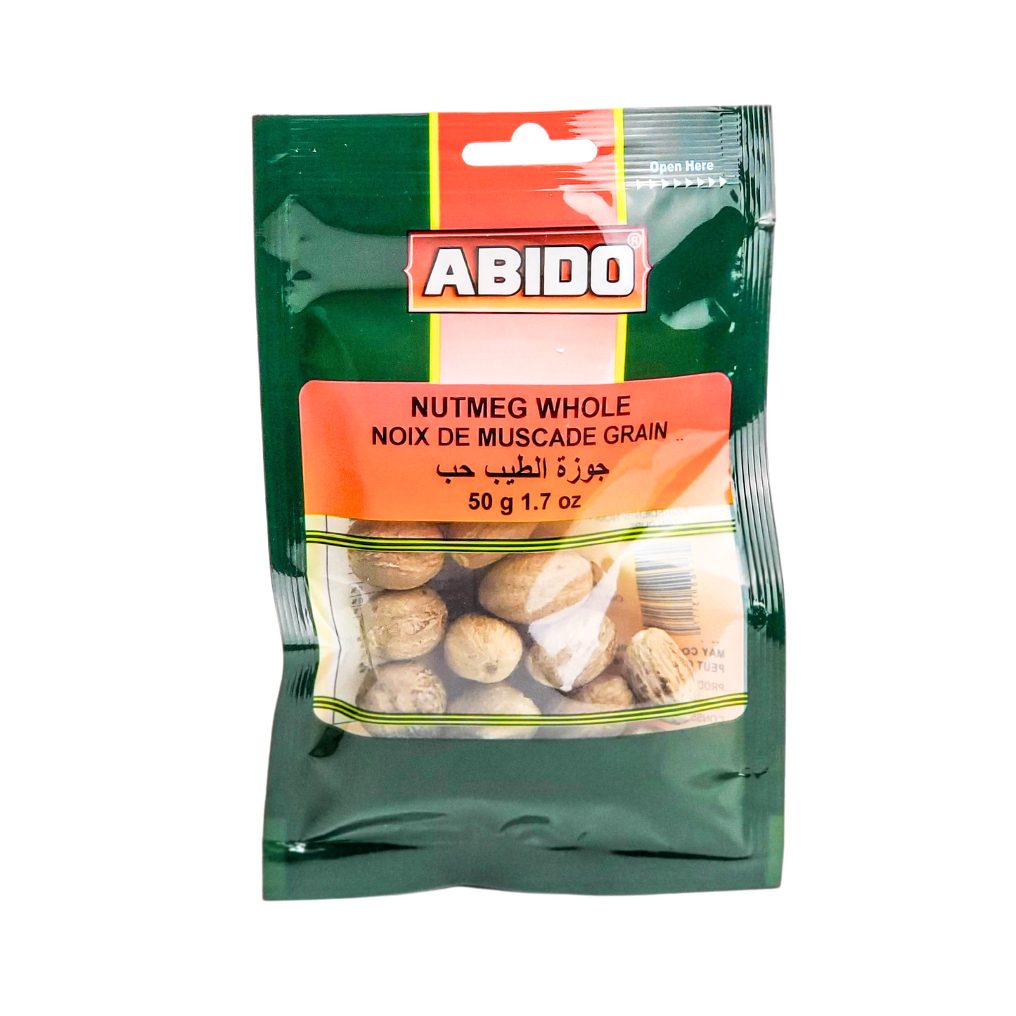 Abido Nutmeg Whole 50g