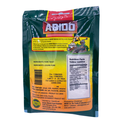 Abido Yeast Levure 100g