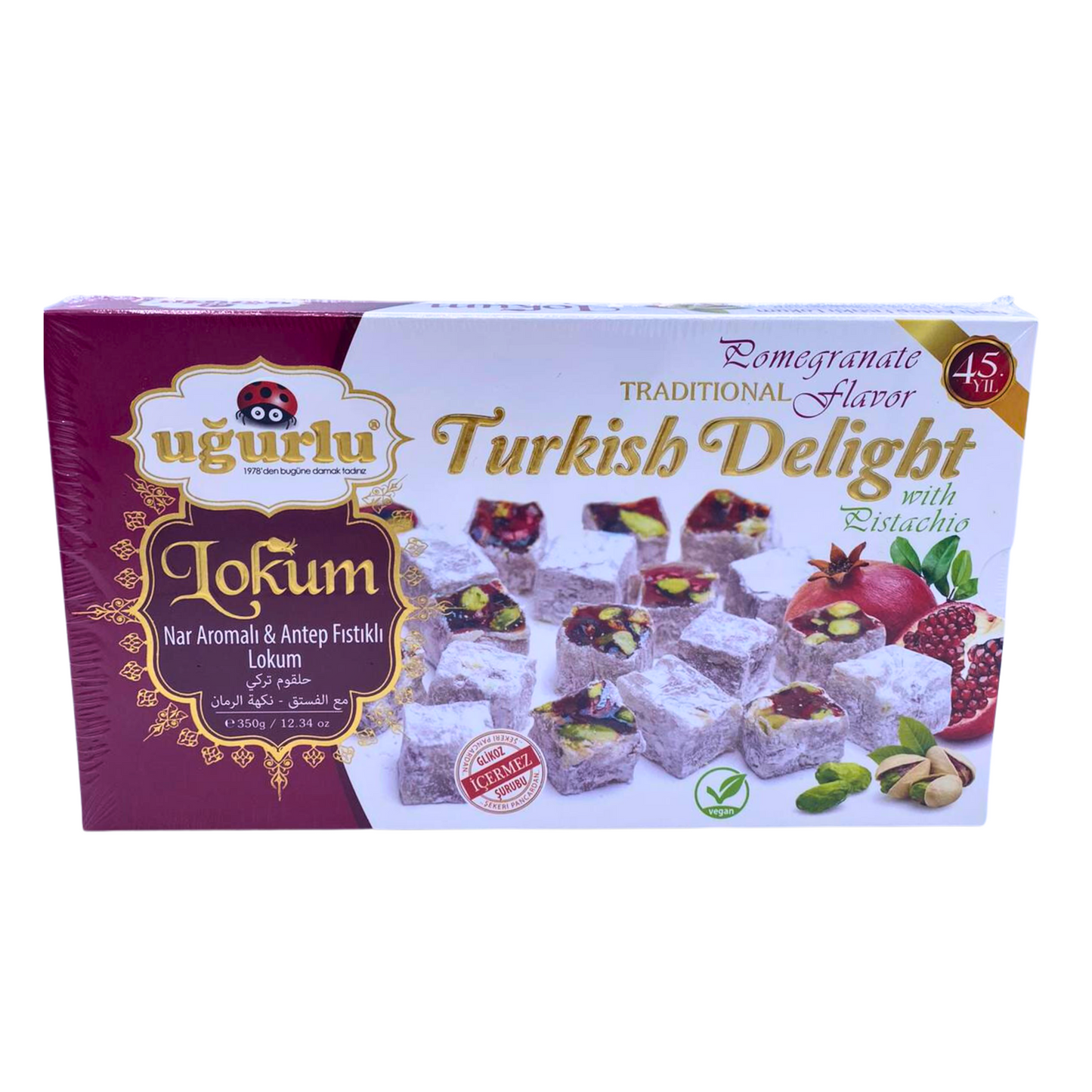 Ugurlu Turkish Delight Pomegranate 350g