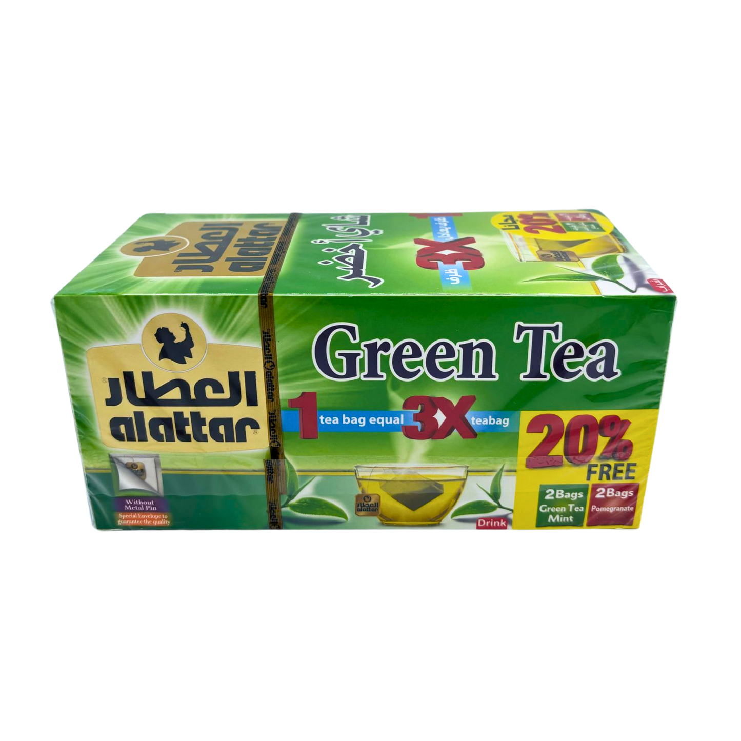 Alattar Green Tea Bags 30g