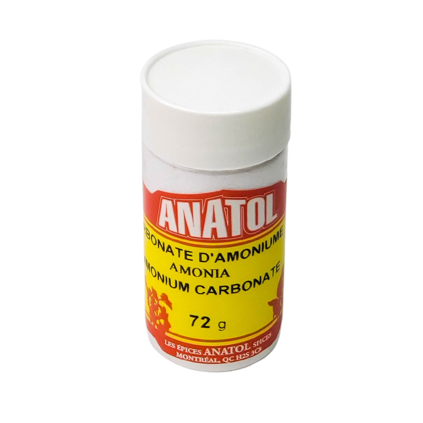 Anatol Amonia Ammonium Carbonate 72g