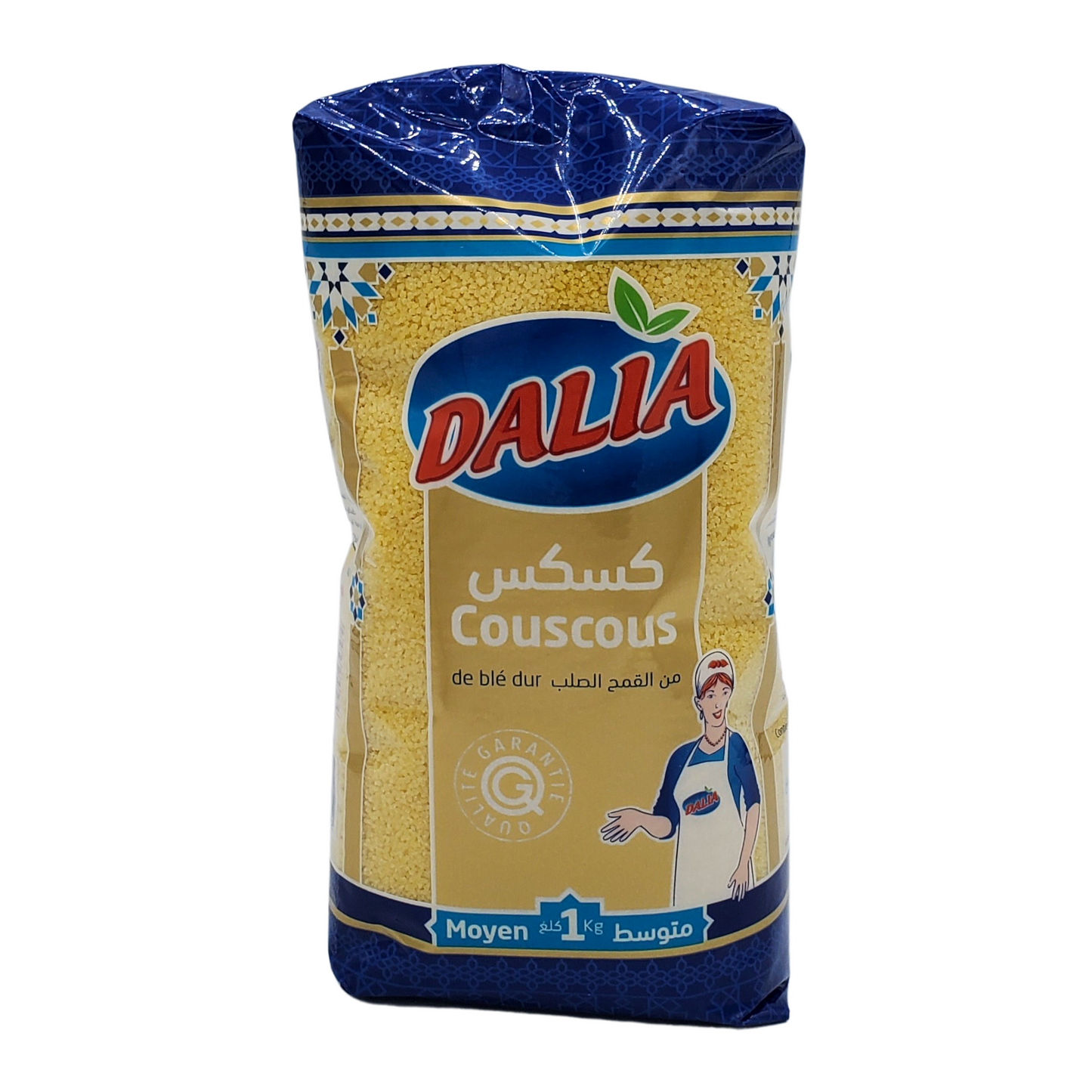 Dalia Couscous Complet Riche en Fibres Naturelles 1000g