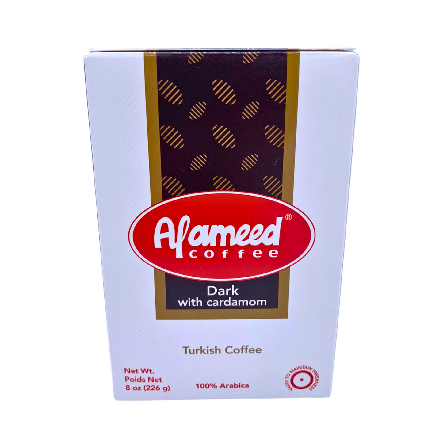 Alameed Coffee Dark With Cardamom 226g