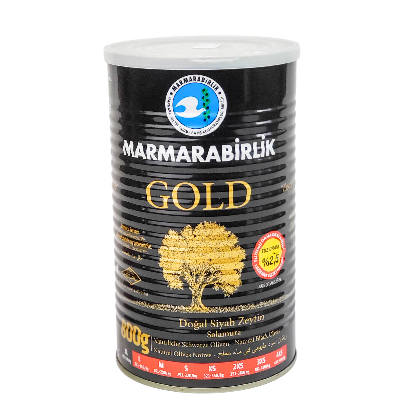 Marmara Gold Olives 800 Gm