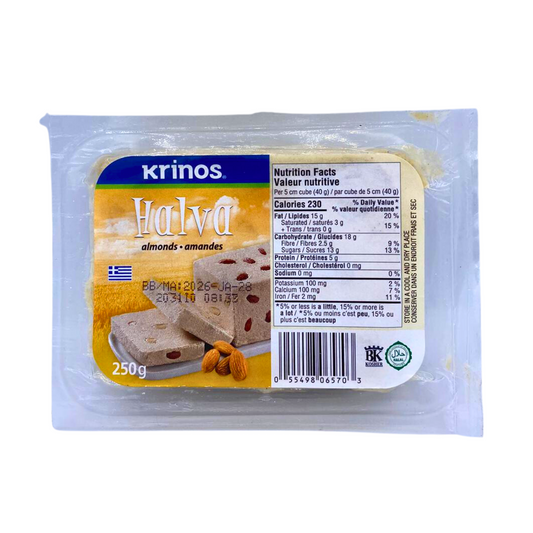 Krinos Halva Almonds 250g