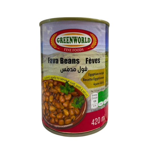 Greenworld Fava Beans Egyptian Recipe 420ml