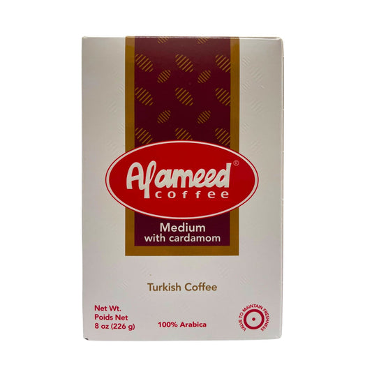 Alameed Coffee Medium With Cardamom 226g